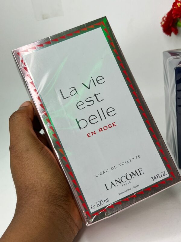 Original designer perfume - 100ml LA vie est Belle en rose EDT