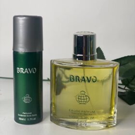 100ml Bravo perfume with deo spray