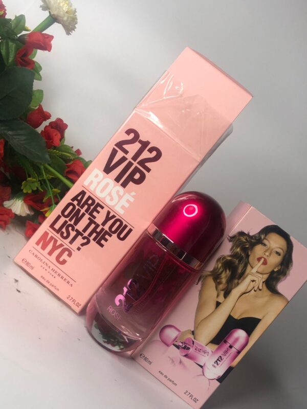 Dubai copy perfume - 80ml 212 vip rose (Pink)