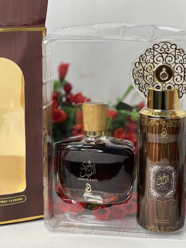 Oud al layl perfume and spray set - Image 2