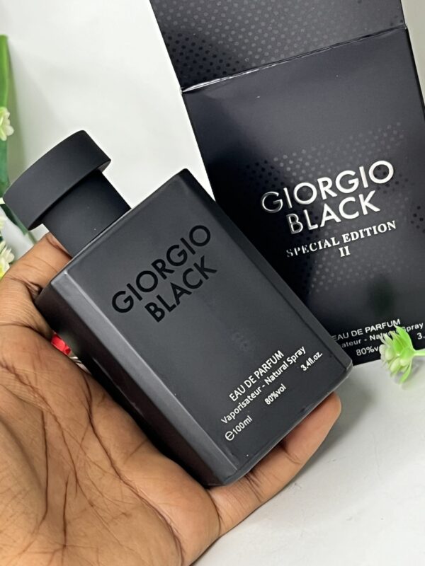 Giorgio black perfume - Image 2