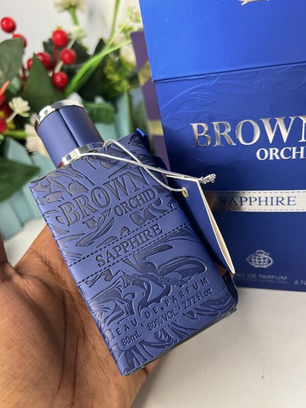 80ml Brown orchid sapphire with deo spray