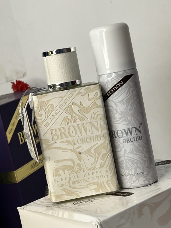 Brown orchid blanc edition with deo spray EDP 80ml