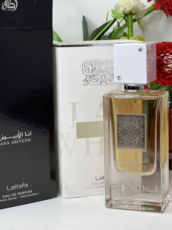 Ana Abiyedh I AM WHITE Lattafa 100ml perfume