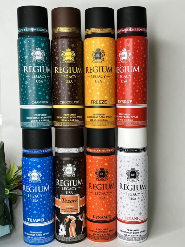 250ml body spray - Regium - Image 2