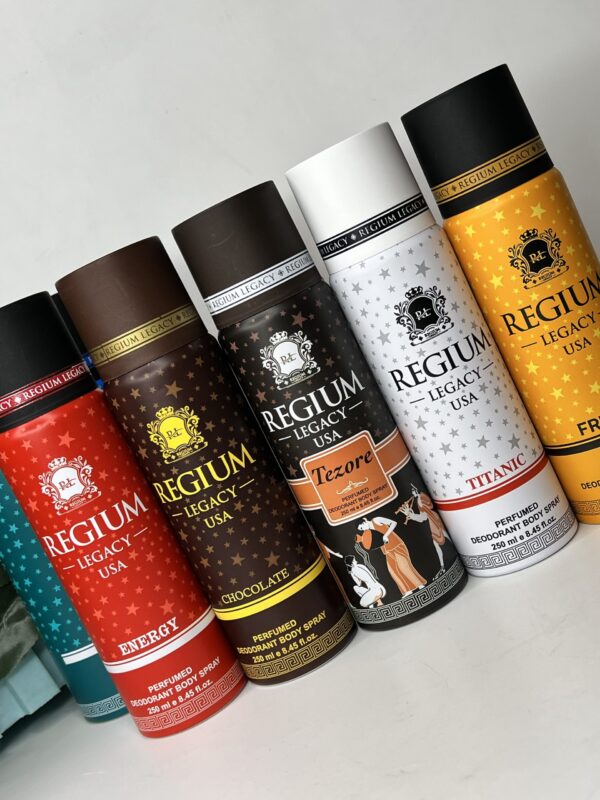 250ml body spray - Regium