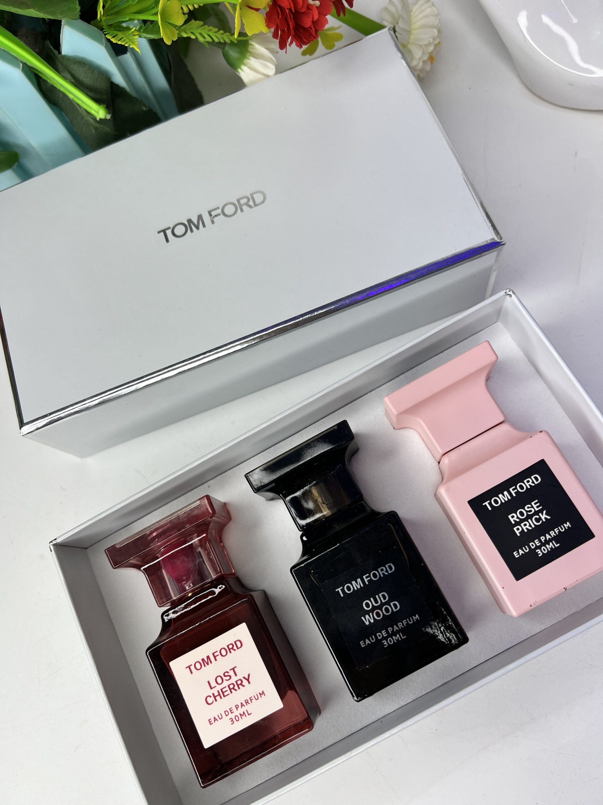Tomford 3 in one Dubai copy perfume set Perfume store in Nigeria Fragrance Wholesale