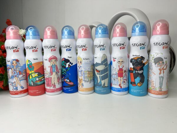 Storm kids body spray 150ml - Image 3
