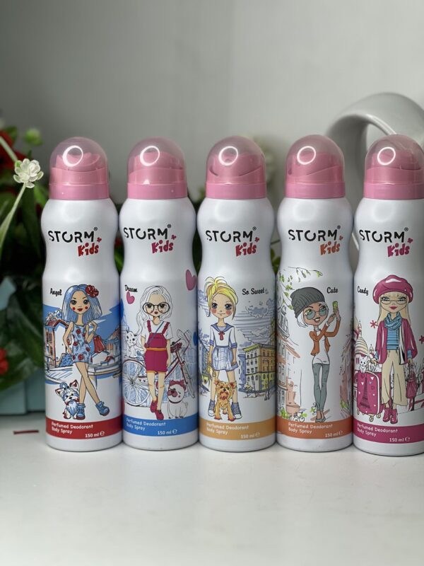 Storm kids body spray 150ml - Image 2