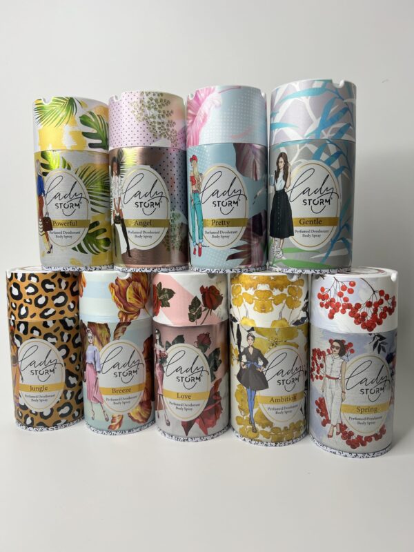 250ml lady storm body spray - Image 2