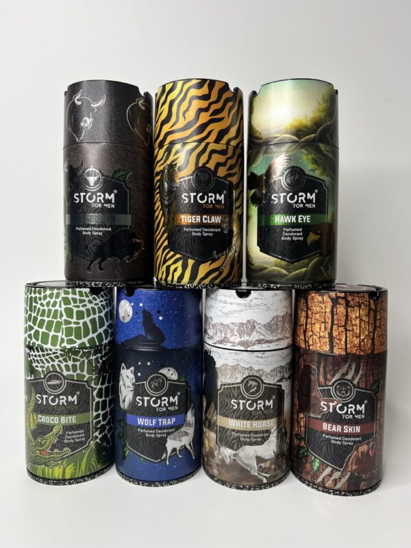 250ml Storm for men body spray
