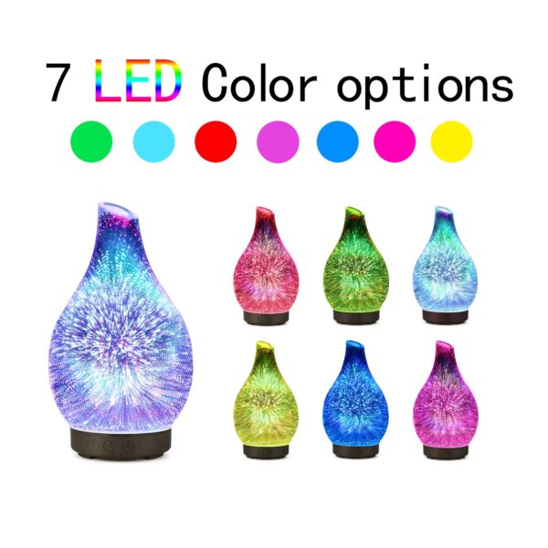 3D Glass diffuser