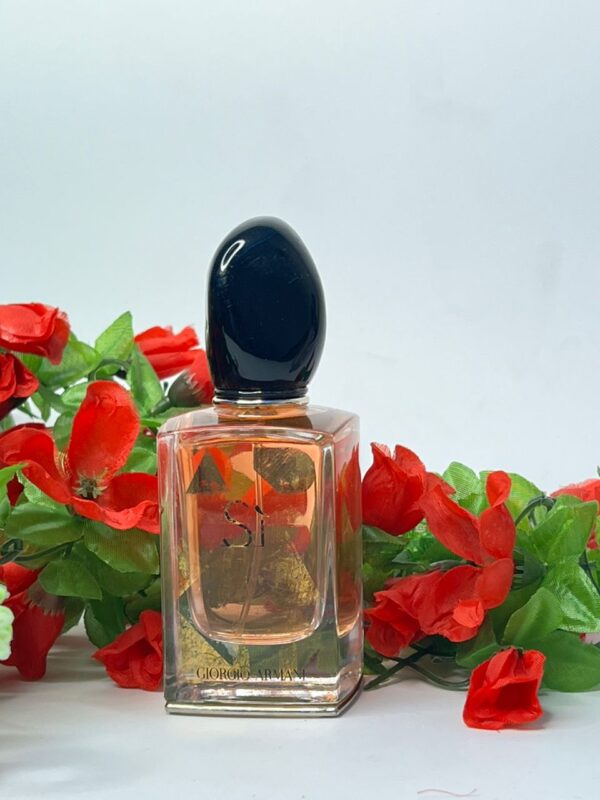 Mini unboxed - 50ml Si Armani black EDP intense