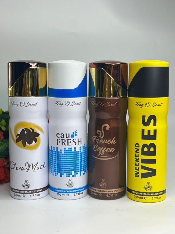 200ml frag O scent body spray