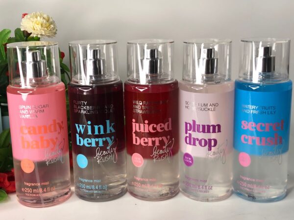 250ml beauty rush body mist