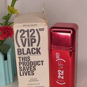 212 VIP black (Red)  EDP  Tester