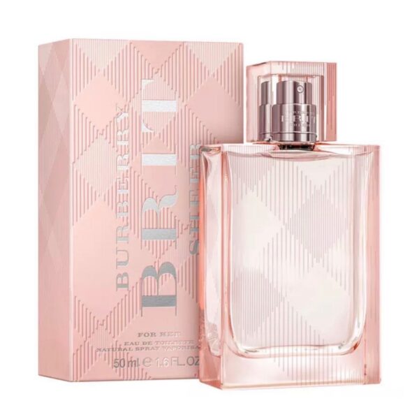Original designer perfume -50ml Burberry brit sheer for her EDT