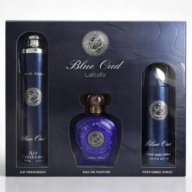 Blue Oud Lattafa 3 in one Giftset